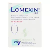 Lomexin 600 Mg Caps Molle Vaginale Plq/1 à SAINT-MARCEL